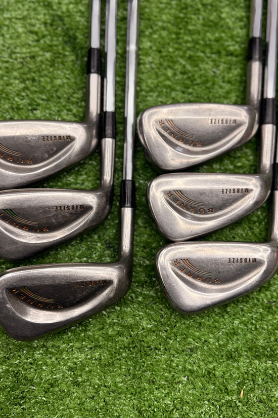 Taylormade Midsize Burner Iron Set 9i-4i Stiff Steel LH - FAIRWAY FINDS