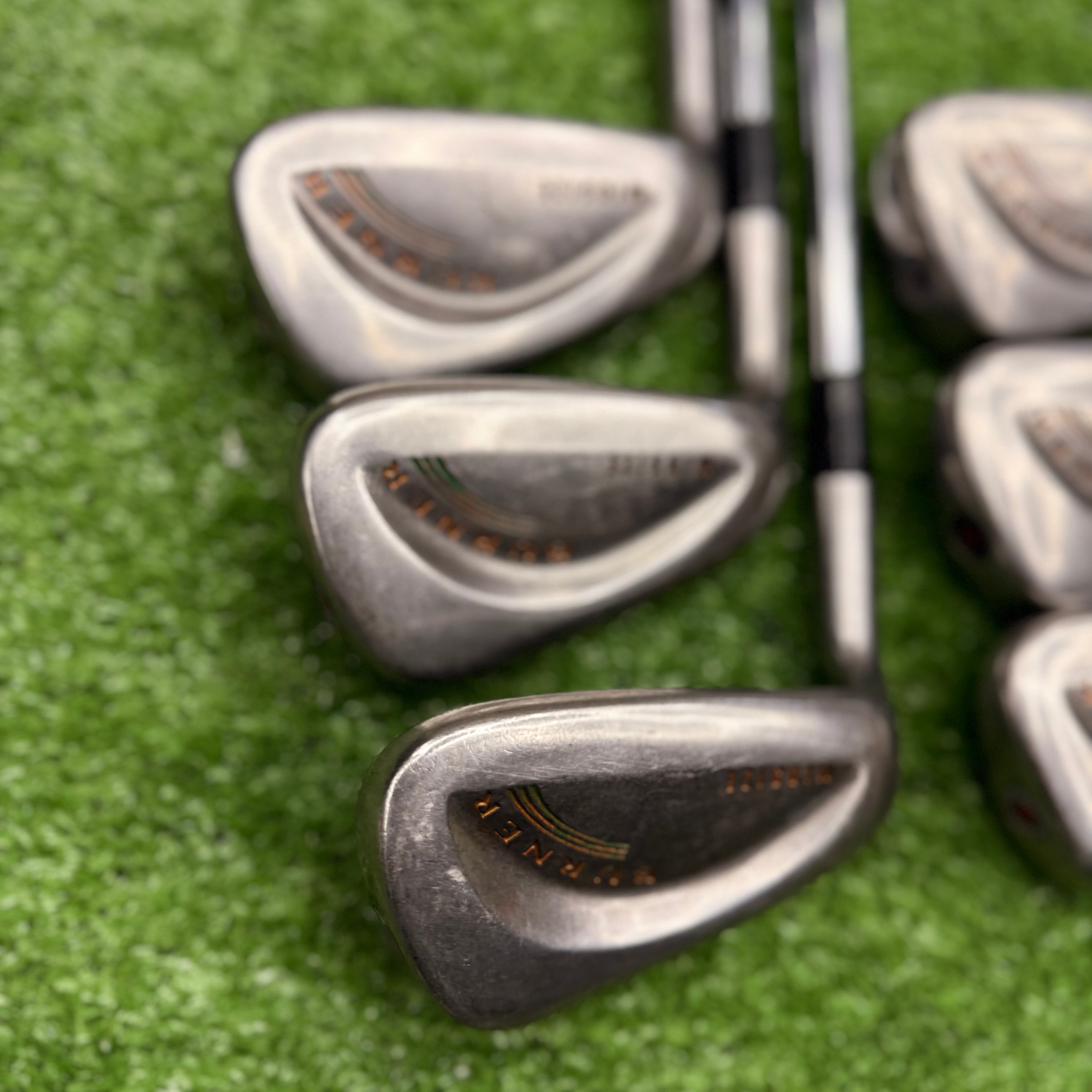 Taylormade Midsize Burner Iron Set 9i-4i Stiff Steel LH - FAIRWAY FINDS