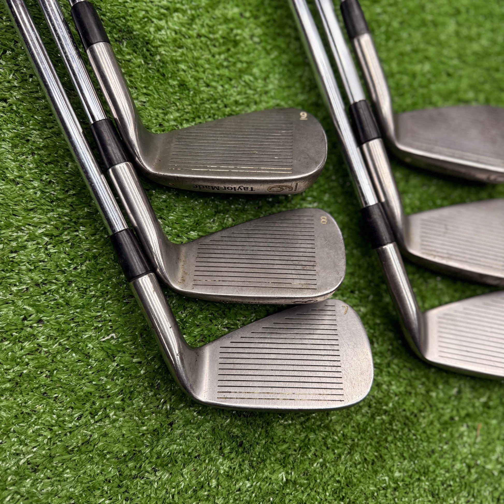 Taylormade Midsize Burner Iron Set 9i-4i Stiff Steel LH - FAIRWAY FINDS