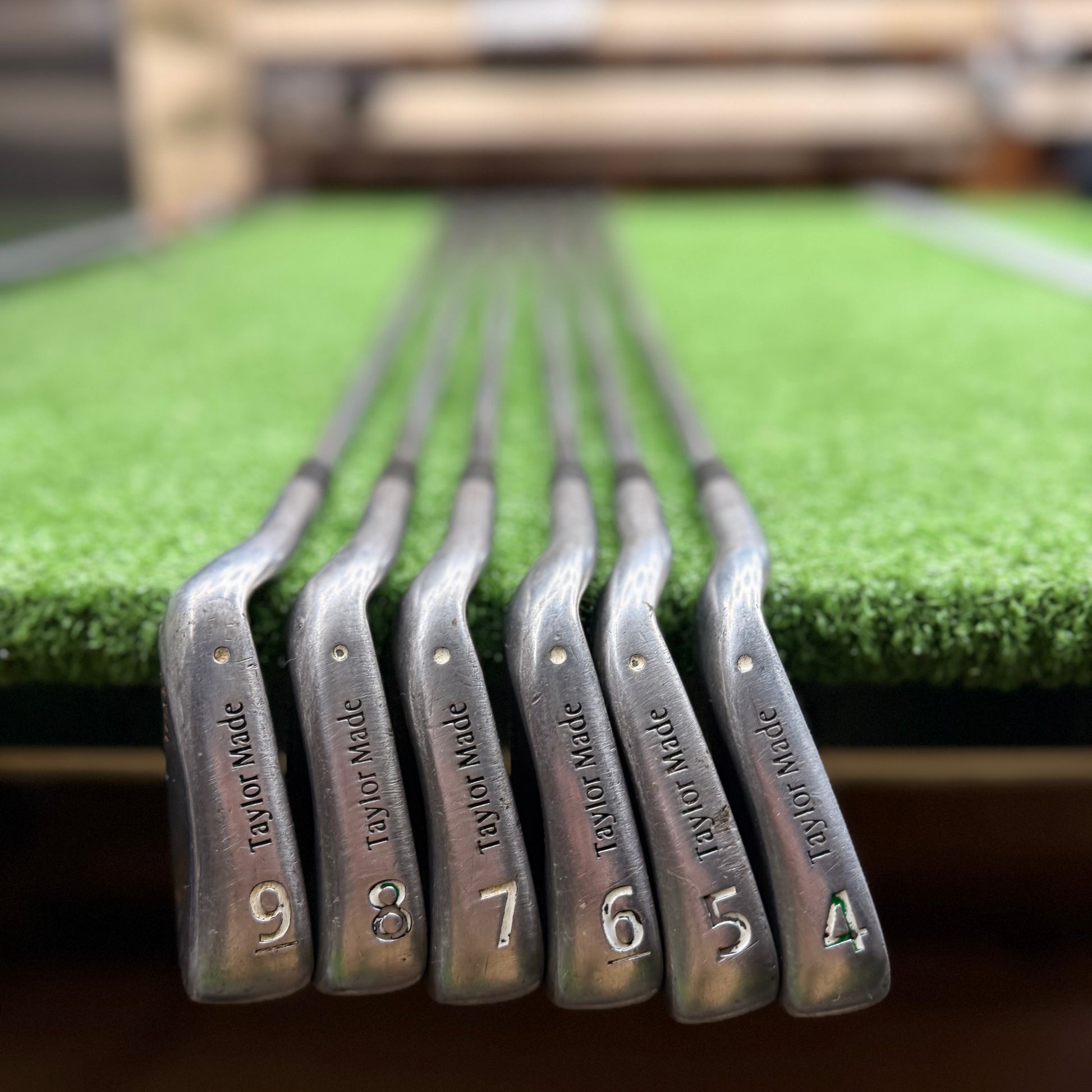 Taylormade Midsize Burner Iron Set 9i-4i Stiff Steel LH - FAIRWAY FINDS