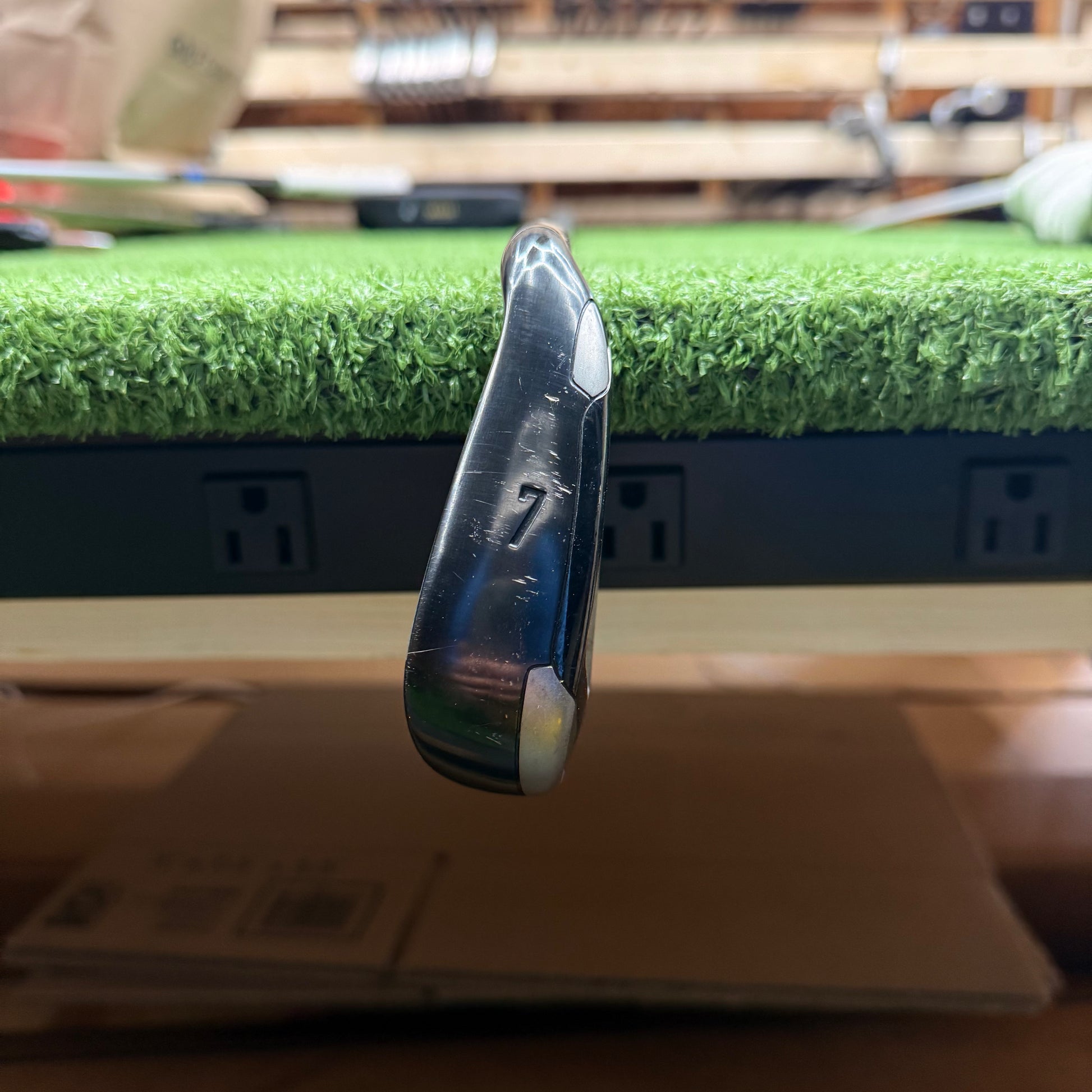 Callaway Big Bertha Tungsten Steel Single 7 Iron Senior Graphite RH