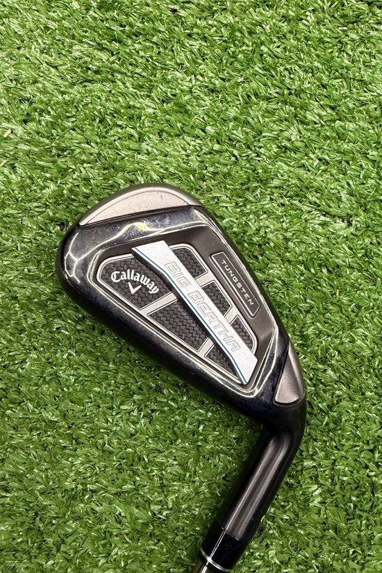 Callaway Big Bertha Tungsten Steel Single 7 iron Stiff Graphite RH