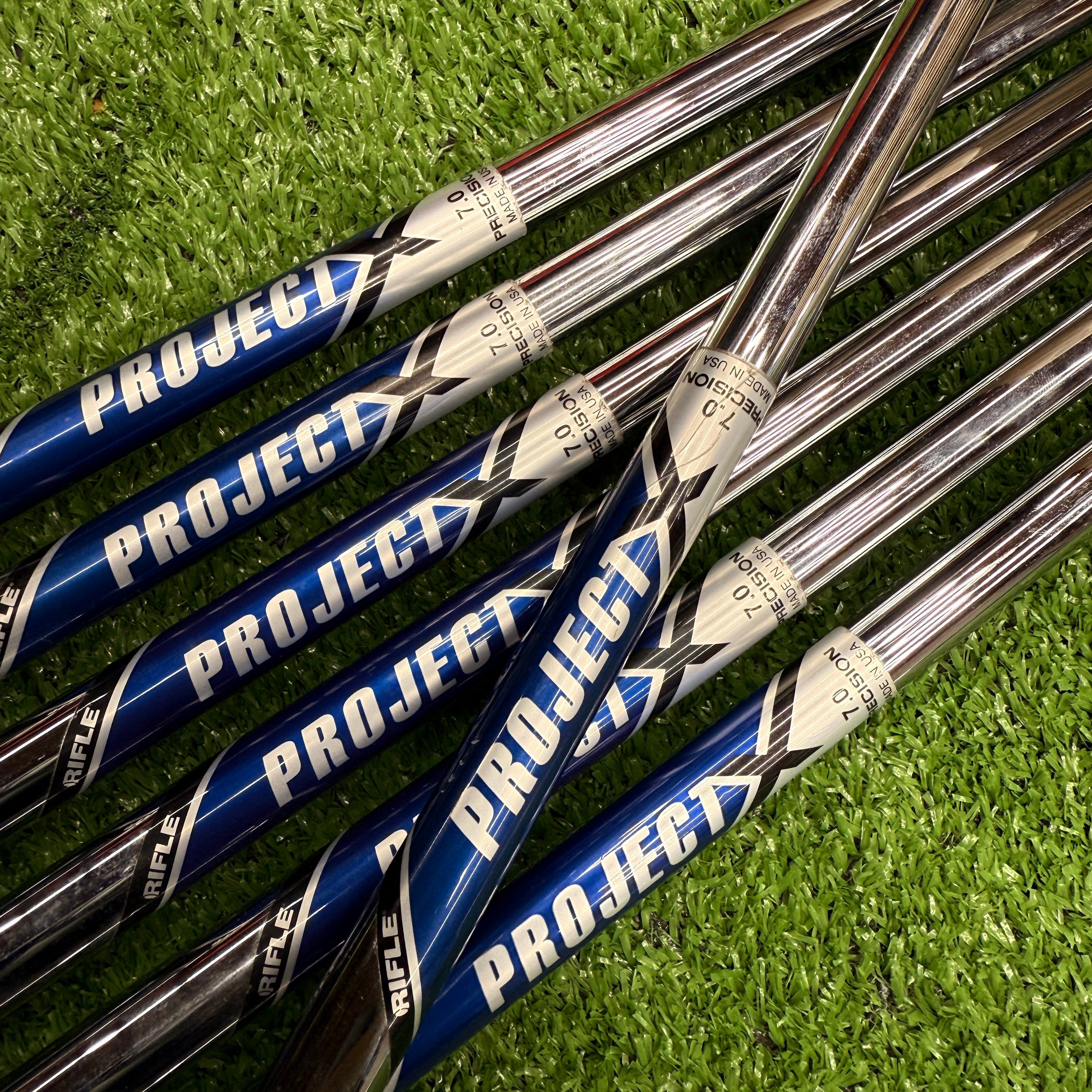 Rifle Project X 7.0 XX-Stiff Steel Iron shaft Set 4-PW 7pcs .355