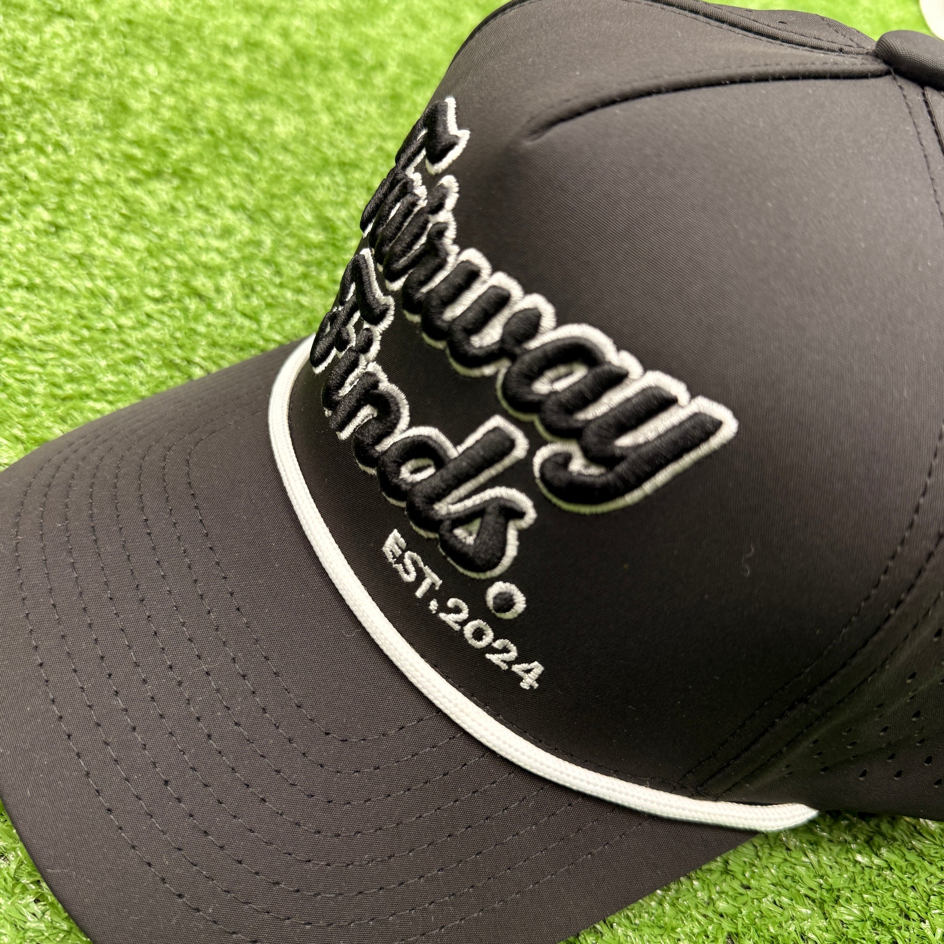 Fairway Finds™ Rope Hat V1 "Black" - FAIRWAY FINDS