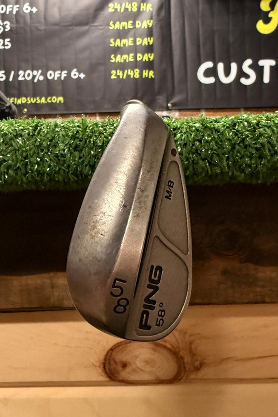 PING M/B Lob Wedge 58° Stiff Steel RH +1.25