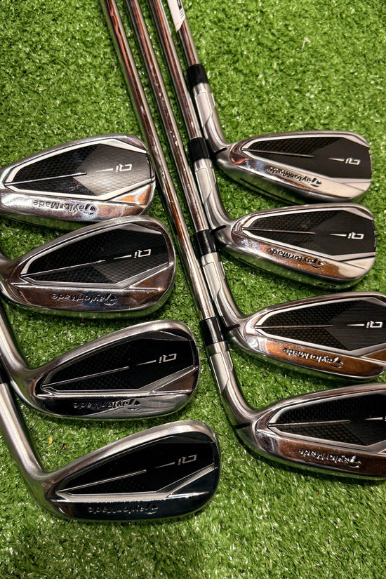 Taylormade QI Iron Set 4-PW+AW Stiff Steel RH - FAIRWAY FINDS