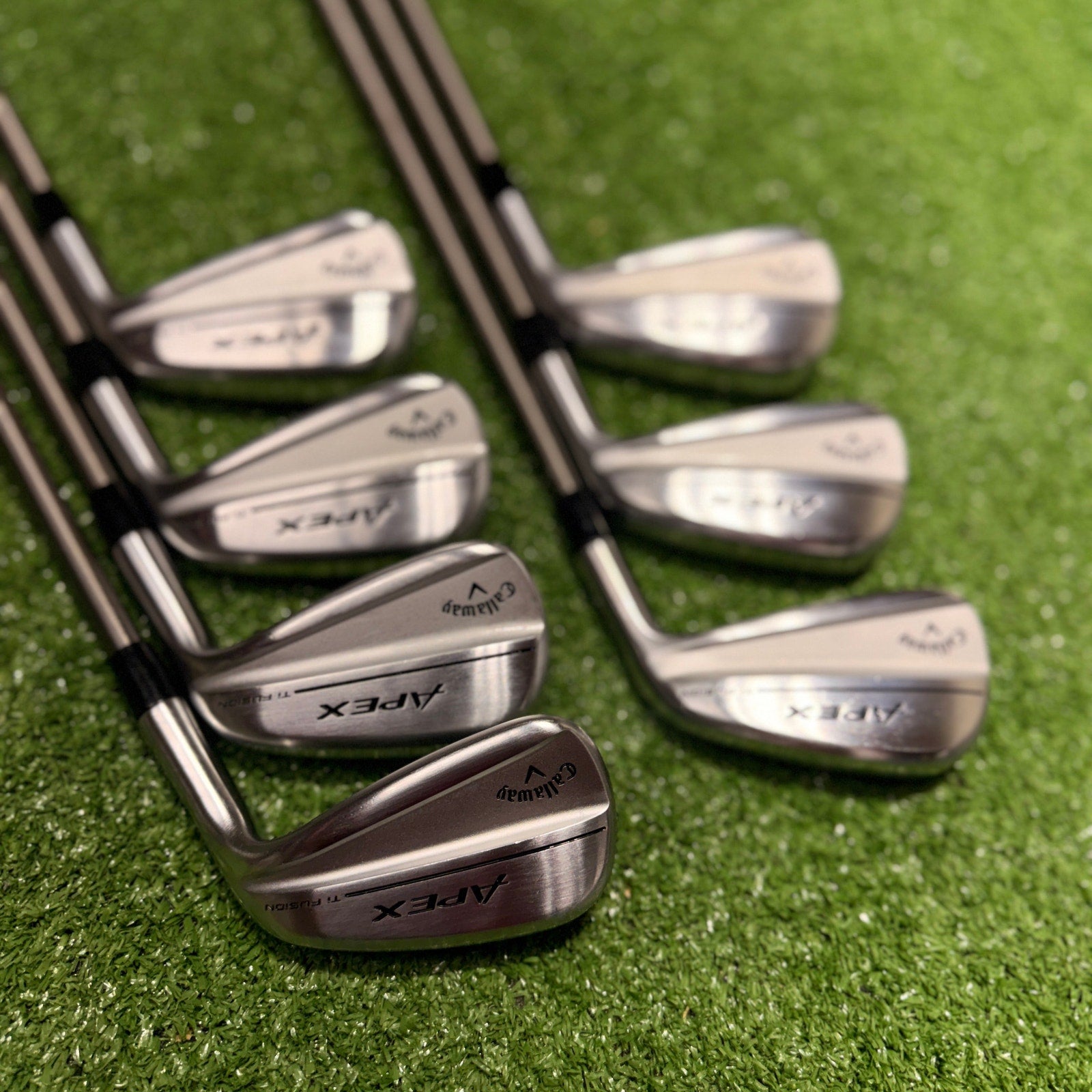 Callaway Apex Fusion TI Iron Set 5-AW Regular Graphite RH
