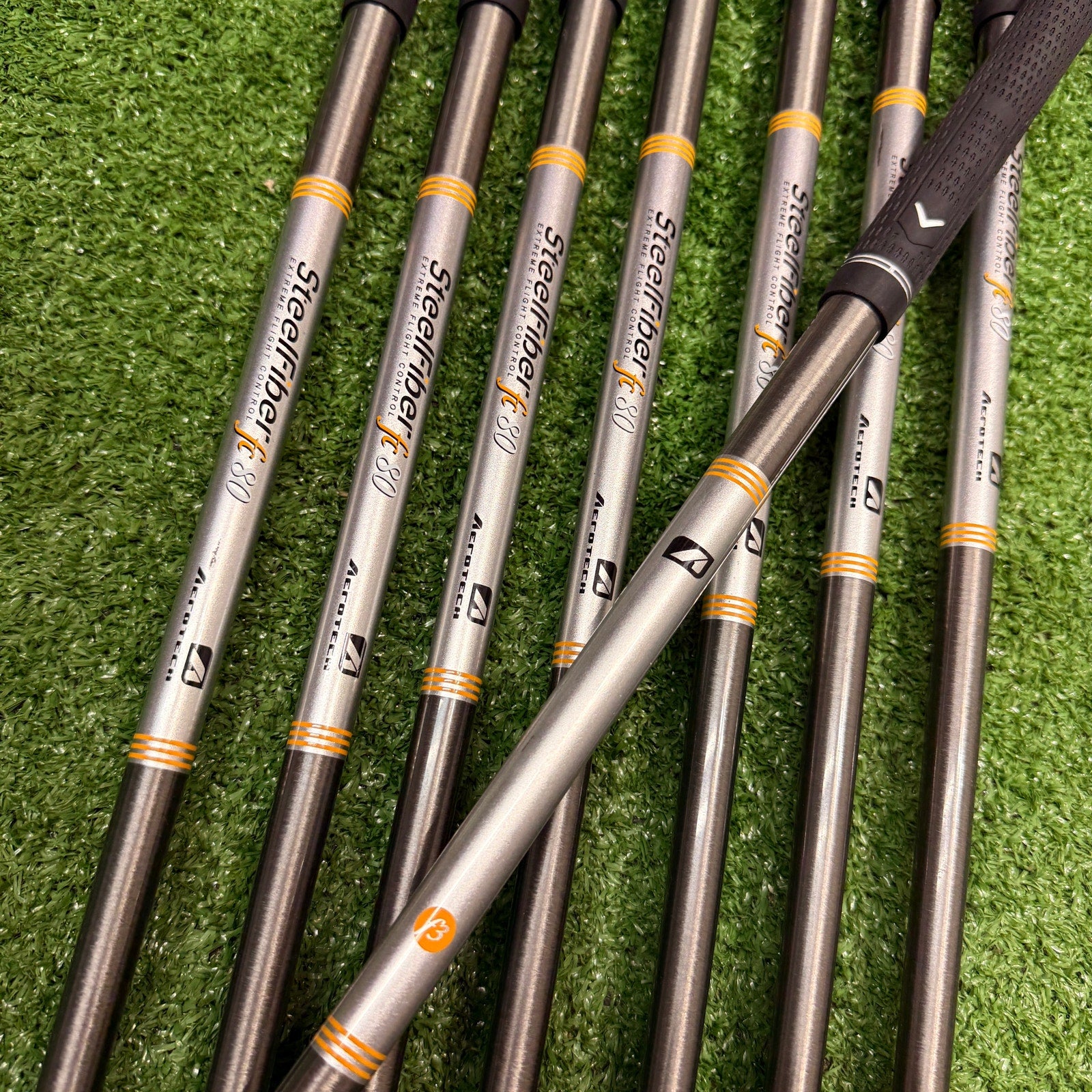 Callaway AI smoke Iron Set 4-GW Regular Steelfiber RH
