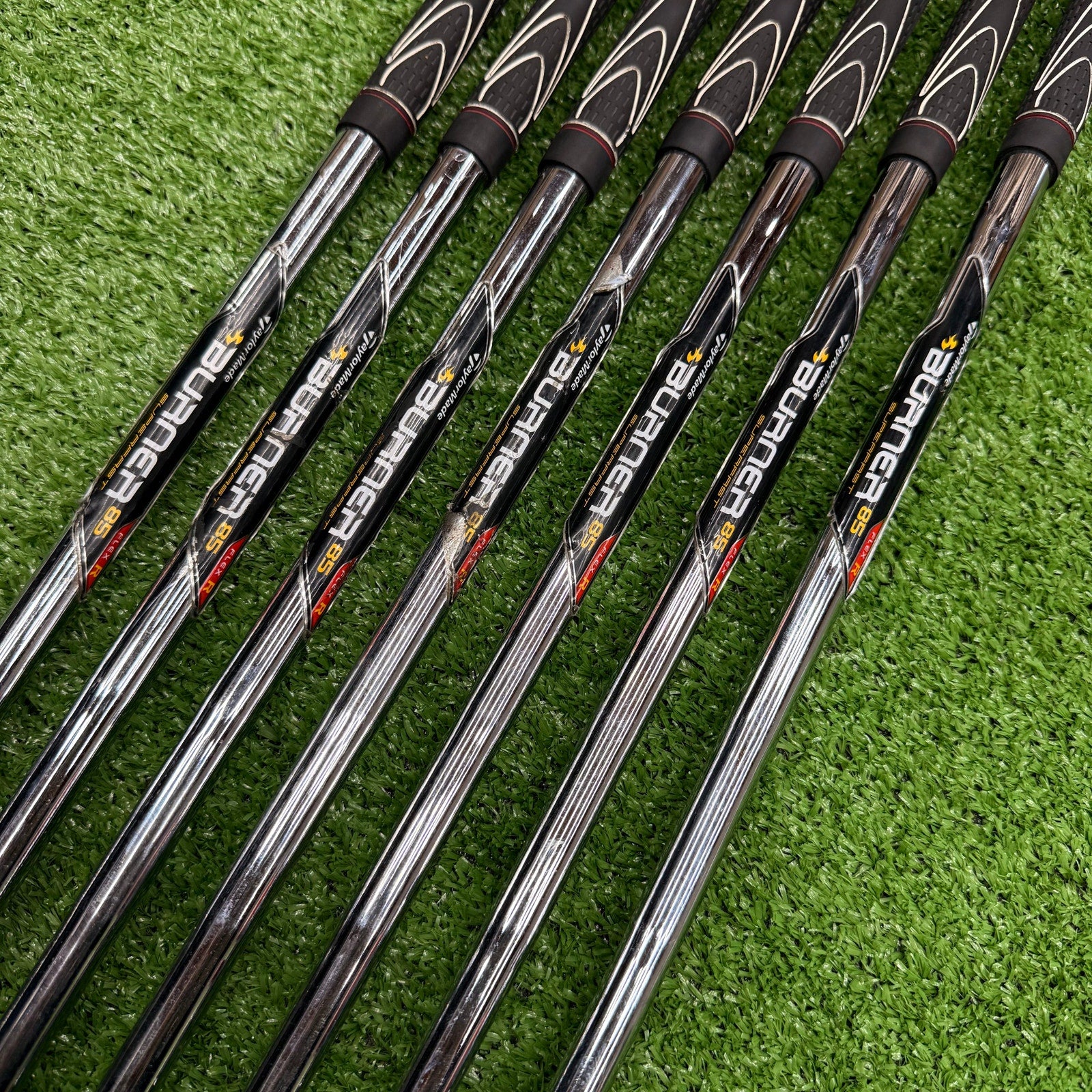 Taylormade Burner Superlaunch Iron Set 4-A Regular Steel RH *READ* - FAIRWAY FINDS