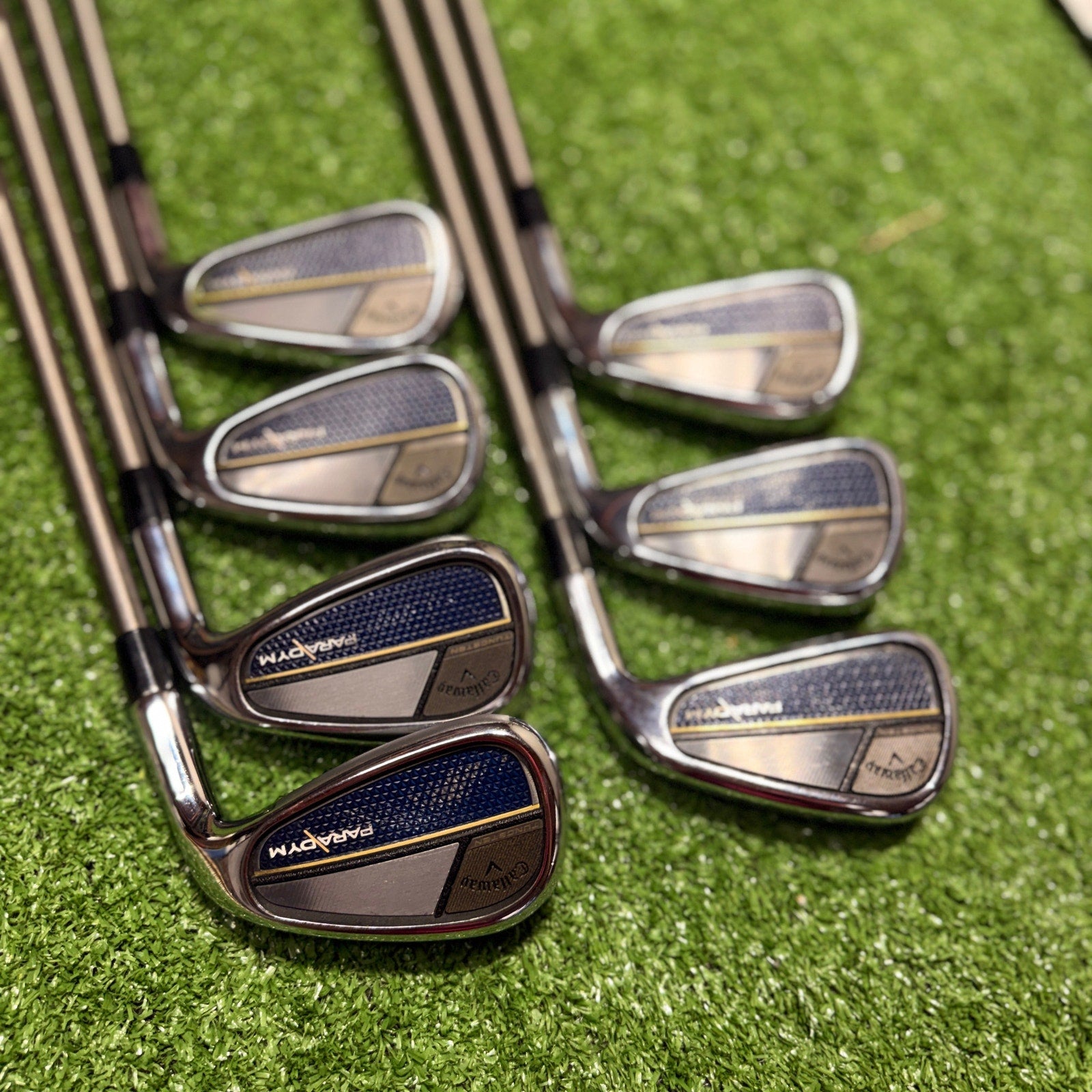 Callaway Paradym Iron Set 4-PW Stiff Graphite RH