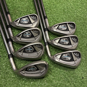 Callaway Rogue X 6-PW, AW, SW Iron Set Regular Graphite RH