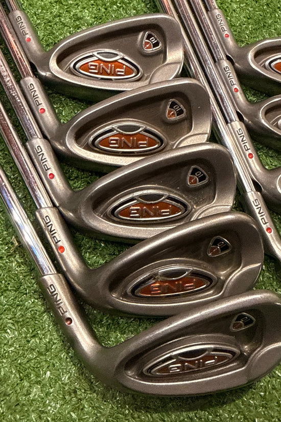PING G10 4–9, W, U, S Iron Set Regular Steel RH