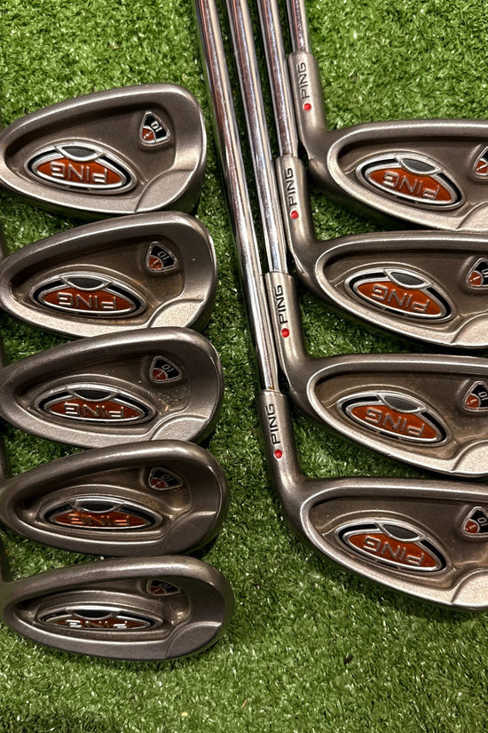 PING G10 4–9, W, U, S Iron Set Regular Steel RH