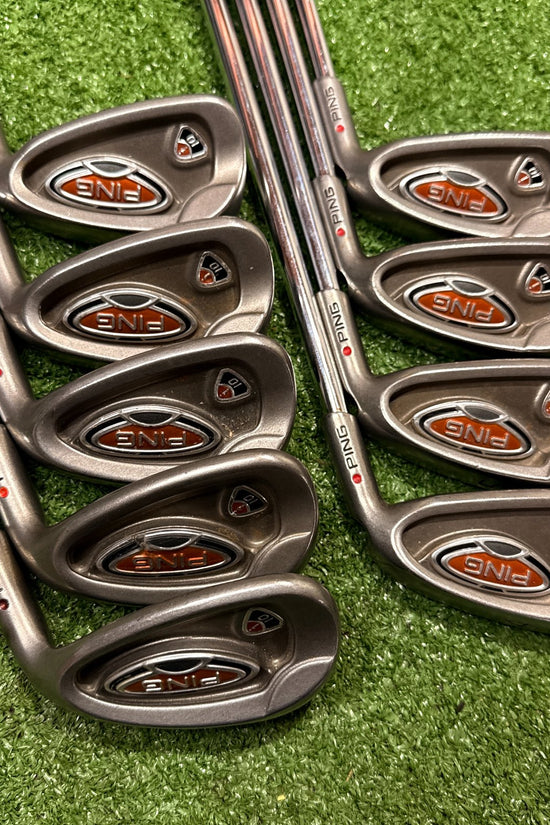 PING G10 4–9, W, U, S Iron Set Regular Steel RH