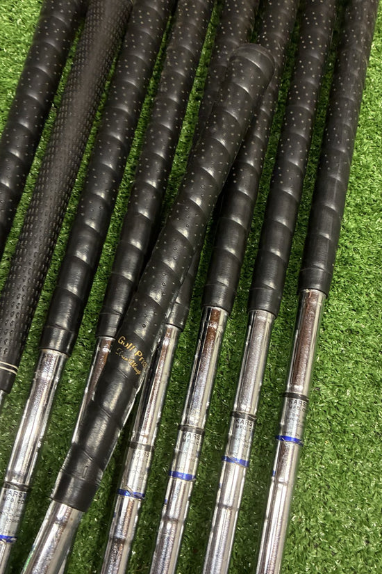 PING Eye Black Dot 2-PW Iron Set Stiff Steel RH *READ*