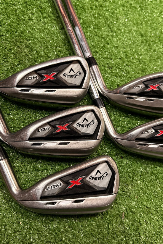 Callaway X Hot 7-PW, AW Iron Set Regular Steel RH