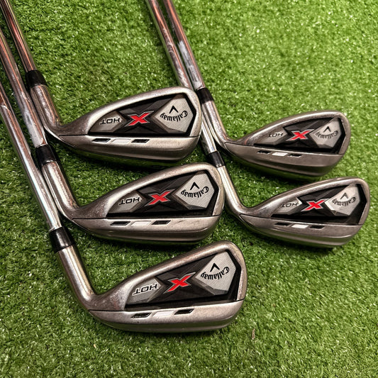 Callaway X Hot 7-PW, AW Iron Set Regular Steel RH