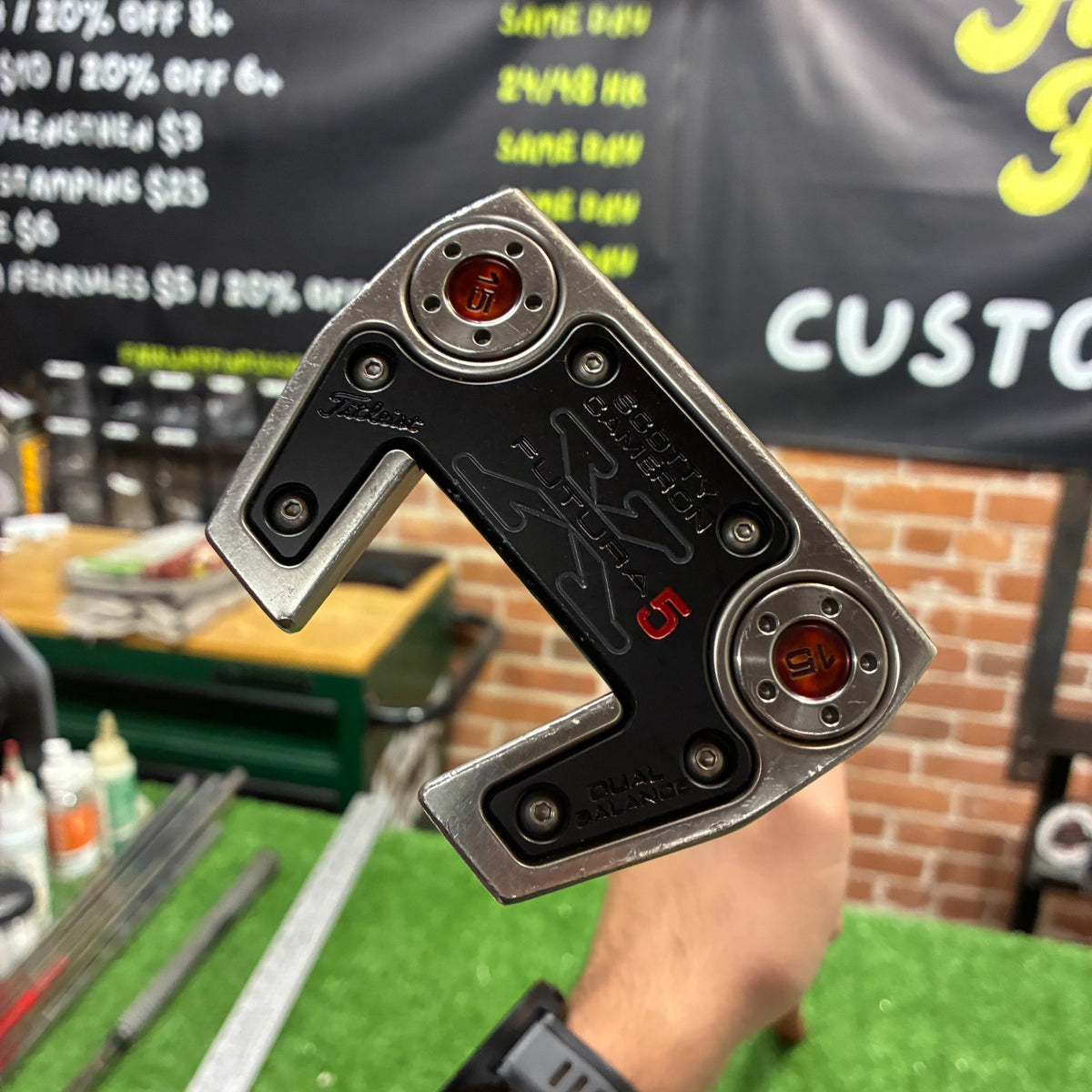 Scotty Cameron Futura X5 Dual Balance Putter Steel RH