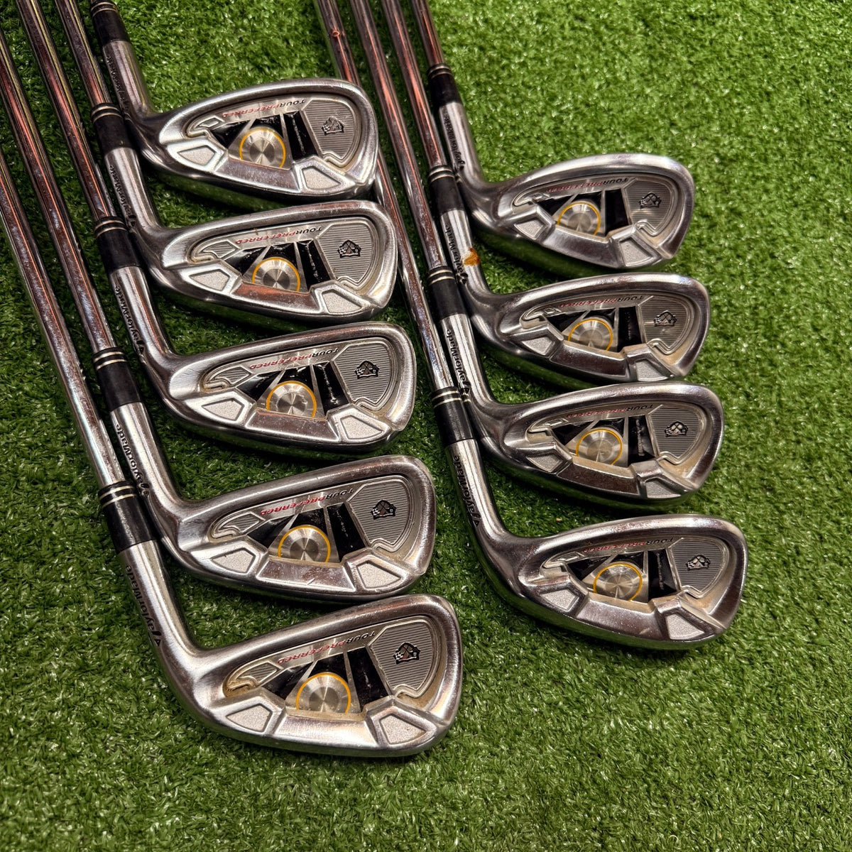 TaylorMade Tour Preferred 3-6, 8-9, P, A, S Iron Set Stiff Steel RH *READ*