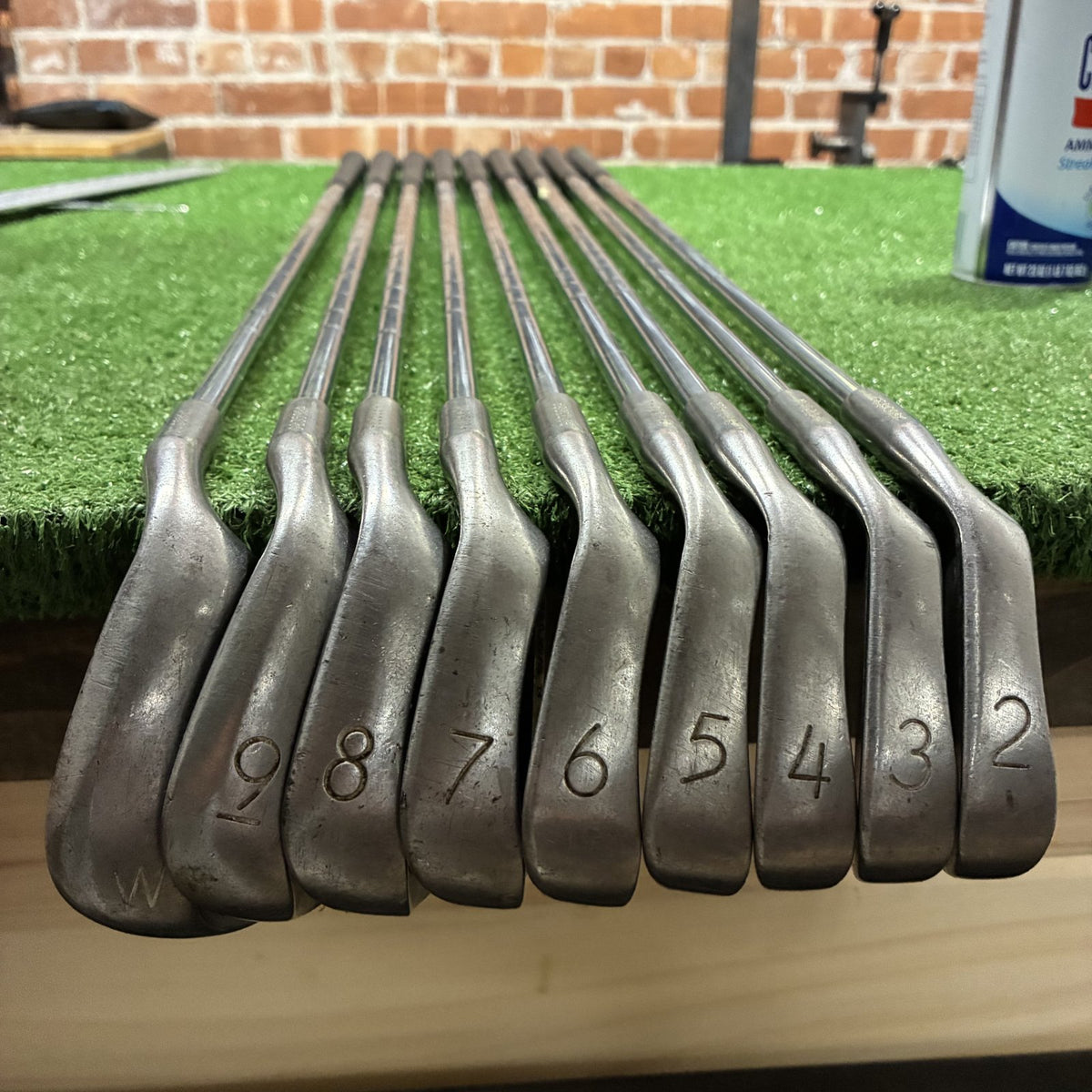 PING Eye Black Dot 2-PW Iron Set Stiff Steel RH *READ*