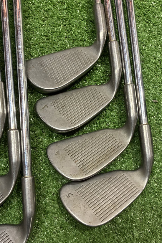 PING Eye Black Dot 2-PW Iron Set Stiff Steel RH *READ*