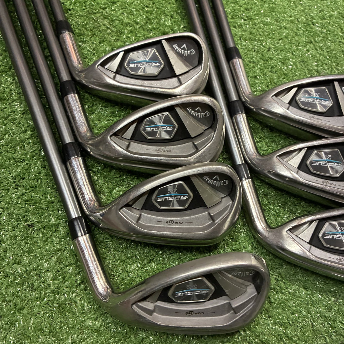 Callaway Rogue X 6-PW, AW, SW Iron Set Regular Graphite RH