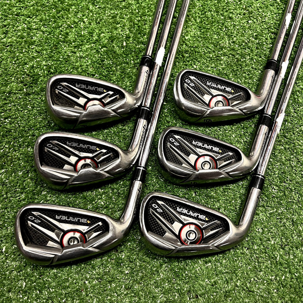 TaylorMade Burner 2.0 4-7, 9, PW Iron Set Regular Steel LH