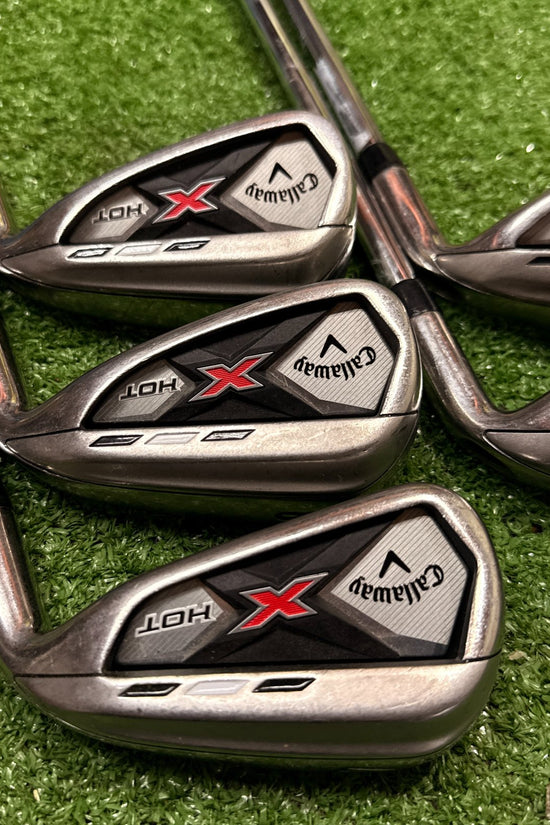Callaway X Hot 7-PW, AW Iron Set Regular Steel RH