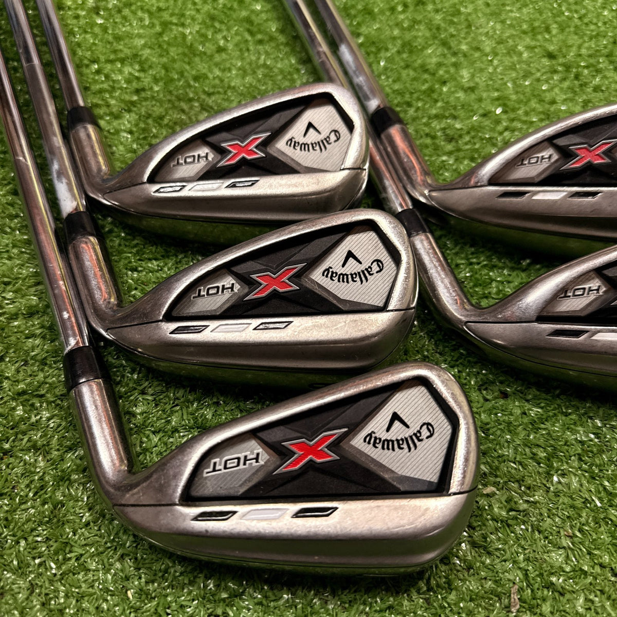 Callaway X Hot 7-PW, AW Iron Set Regular Steel RH
