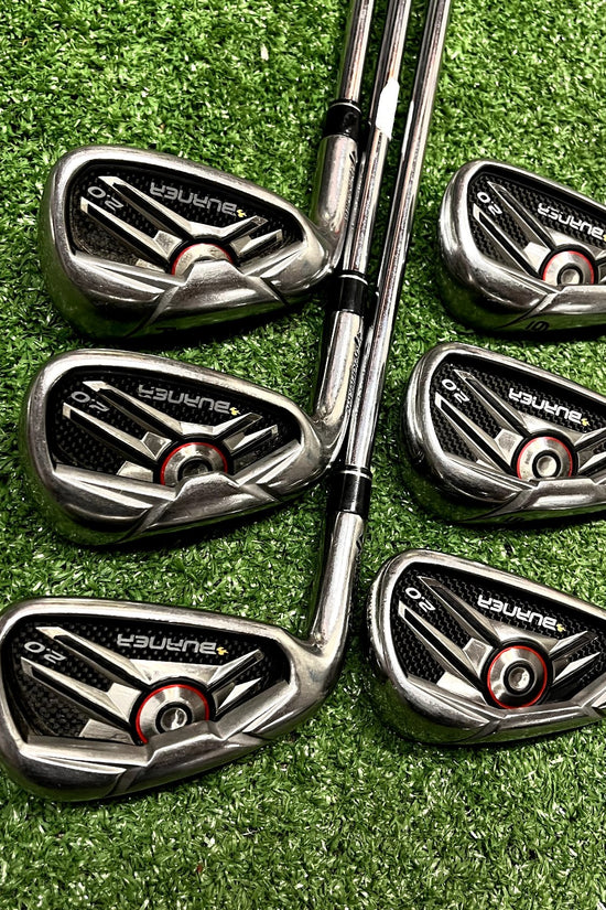TaylorMade Burner 2.0 4-7, 9, PW Iron Set Regular Steel LH