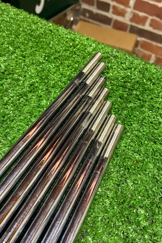 True Temper Dynamic Gold 120 Tour Issue X100 Steel Iron Shaft Set 4-PW Standard length (7 Shafts)