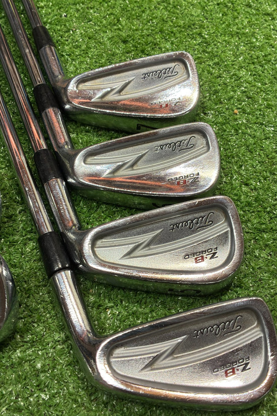 Titleist ZB Forged 4-9 Iron Set Regular Steel RH *READ*