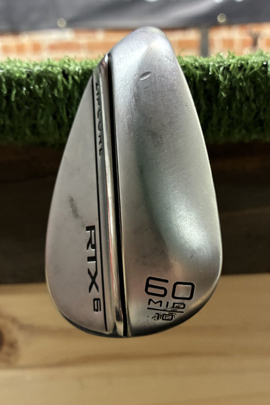 Cleveland RTX 6 ZipCore 60° Wedge Wedge Steel LH