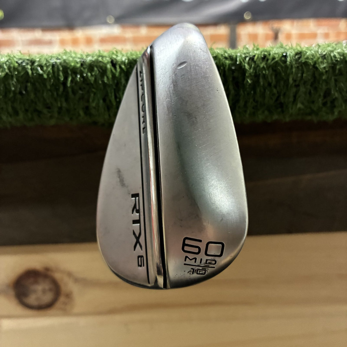 Cleveland RTX 6 ZipCore 60° Wedge Wedge Steel LH