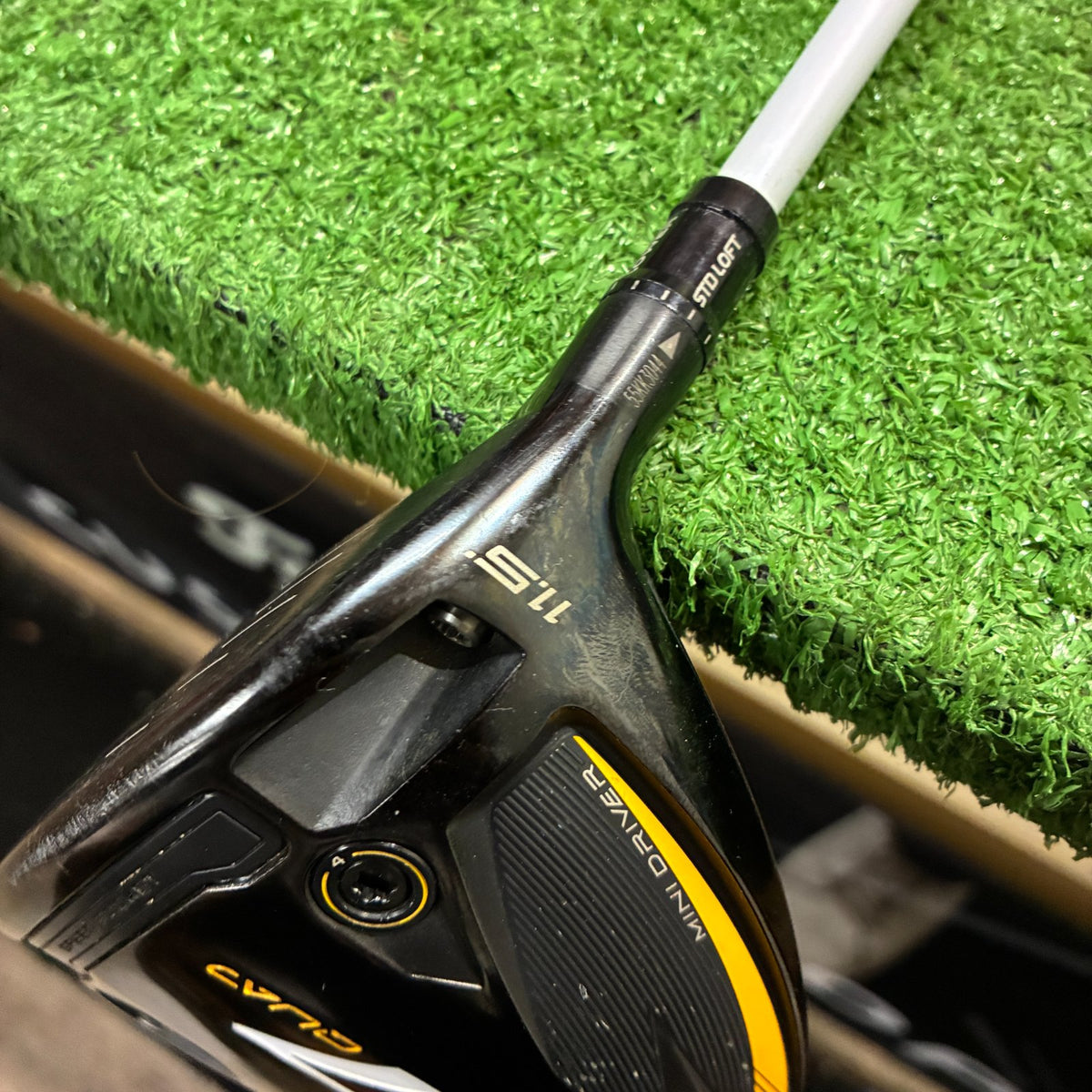TaylorMade r7 Quad 11.5° Mini Driver X-Stiff Graphite RH 42.5"