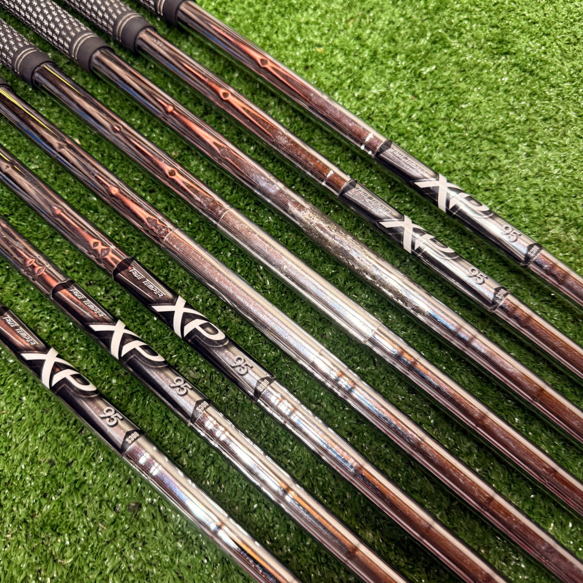 Titleist 714 AP1 4-PW, 48° W Iron Set Stiff Steel RH