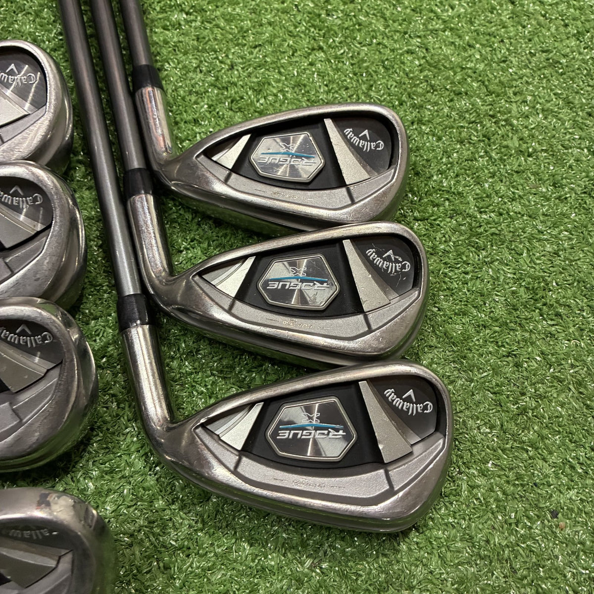 Callaway Rogue X 6-PW, AW, SW Iron Set Regular Graphite RH