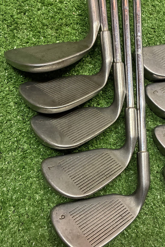 PING Eye Black Dot 2-PW Iron Set Stiff Steel RH *READ*