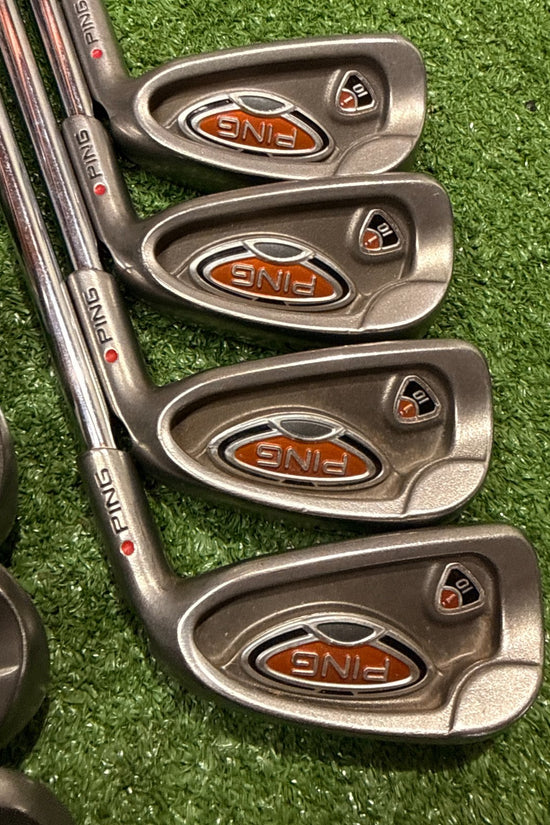 PING G10 4–9, W, U, S Iron Set Regular Steel RH