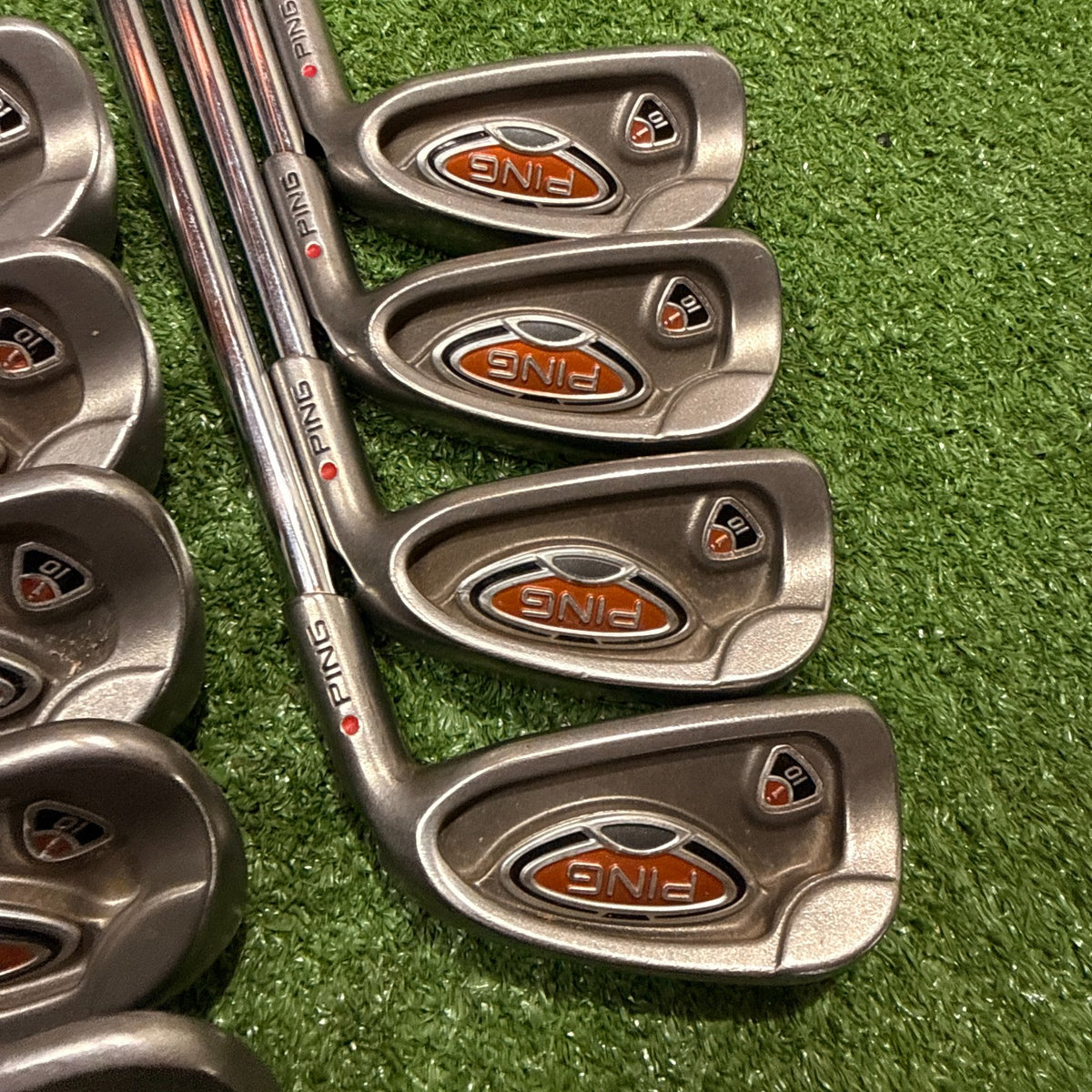 PING G10 4–9, W, U, S Iron Set Regular Steel RH