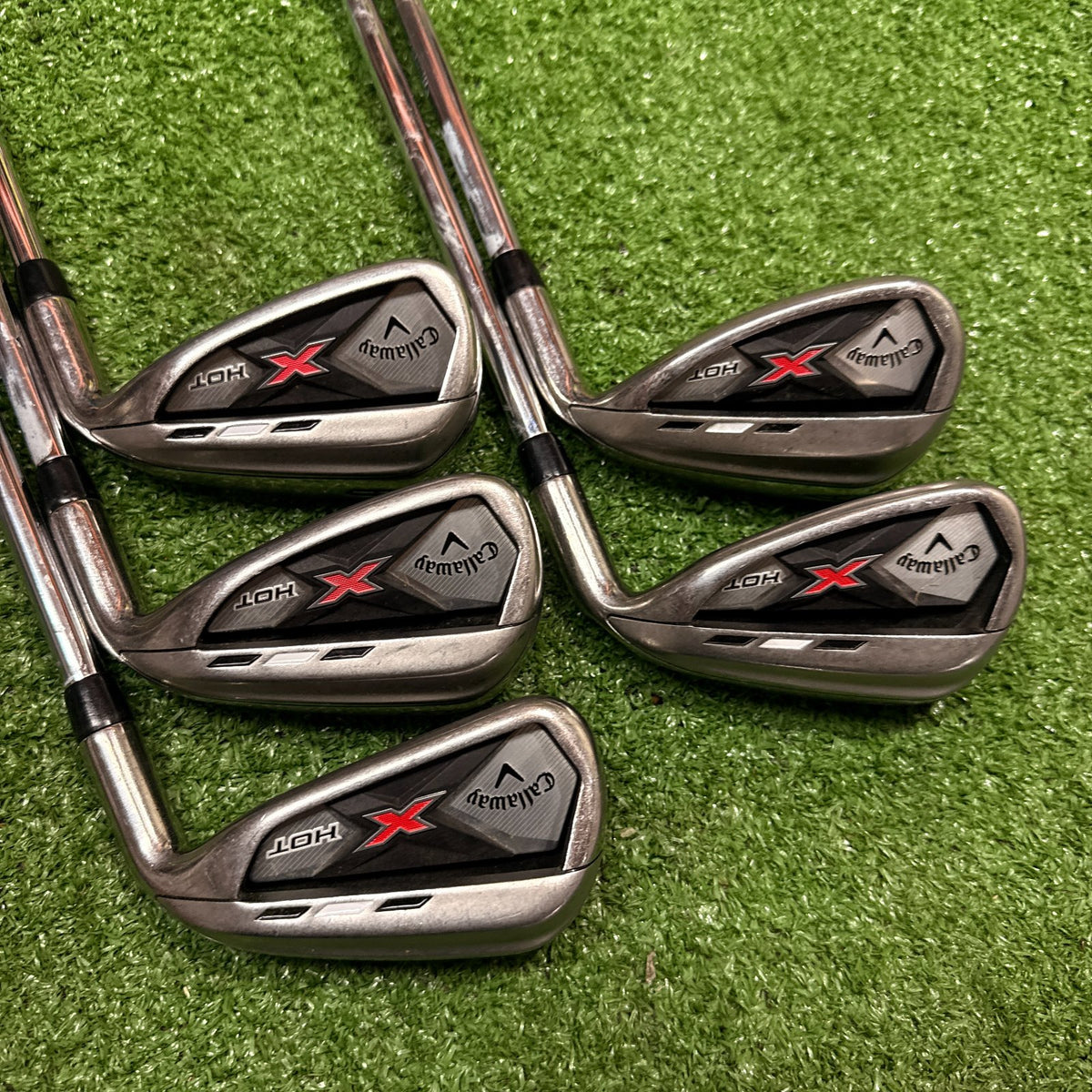 Callaway X Hot 7-PW, AW Iron Set Regular Steel RH