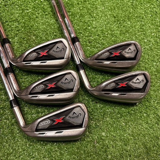 Callaway X Hot 7-PW, AW Iron Set Regular Steel RH