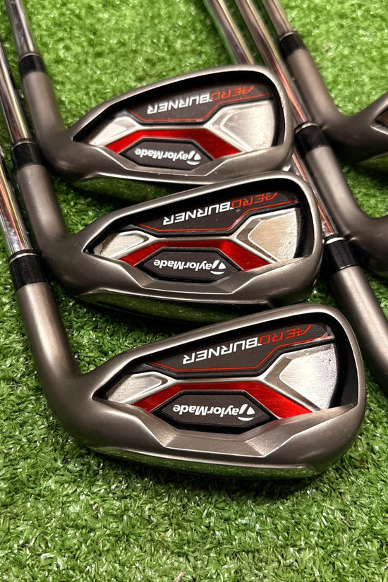 TaylorMade AeroBurner 6-PW, SW Iron Set Stiff Steel RH