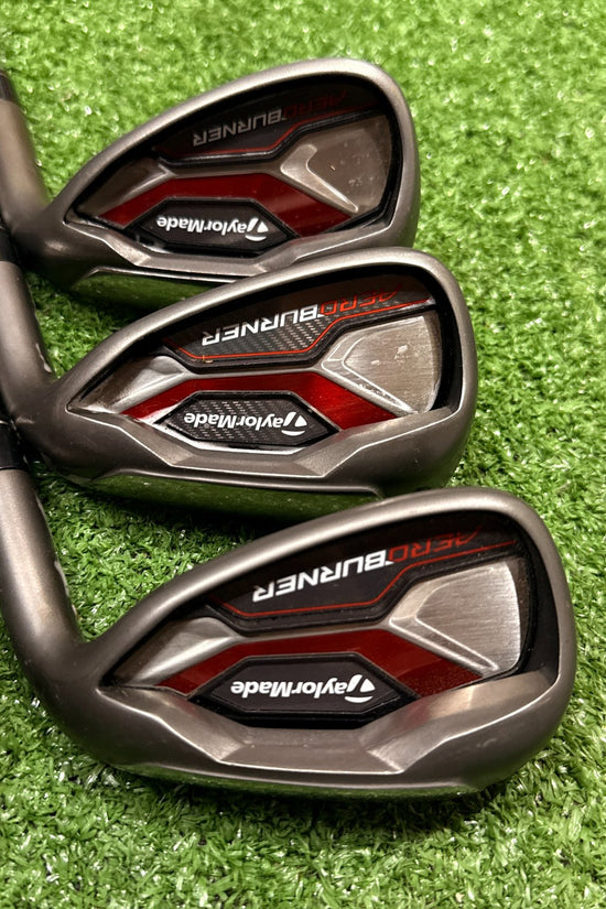 TaylorMade AeroBurner 6-PW, SW Iron Set Stiff Steel RH