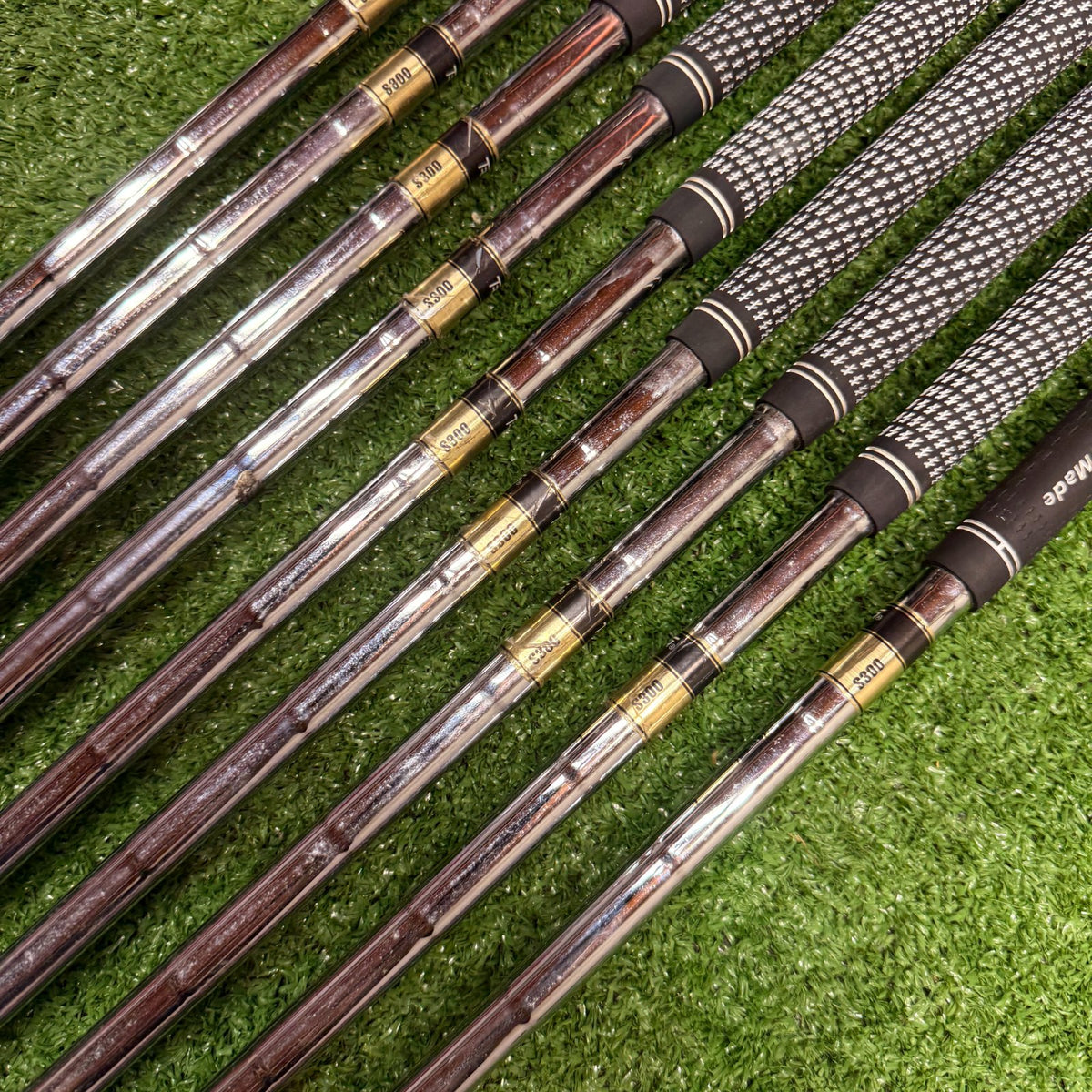 TaylorMade Tour Preferred 3-6, 8-9, P, A, S Iron Set Stiff Steel RH *READ*