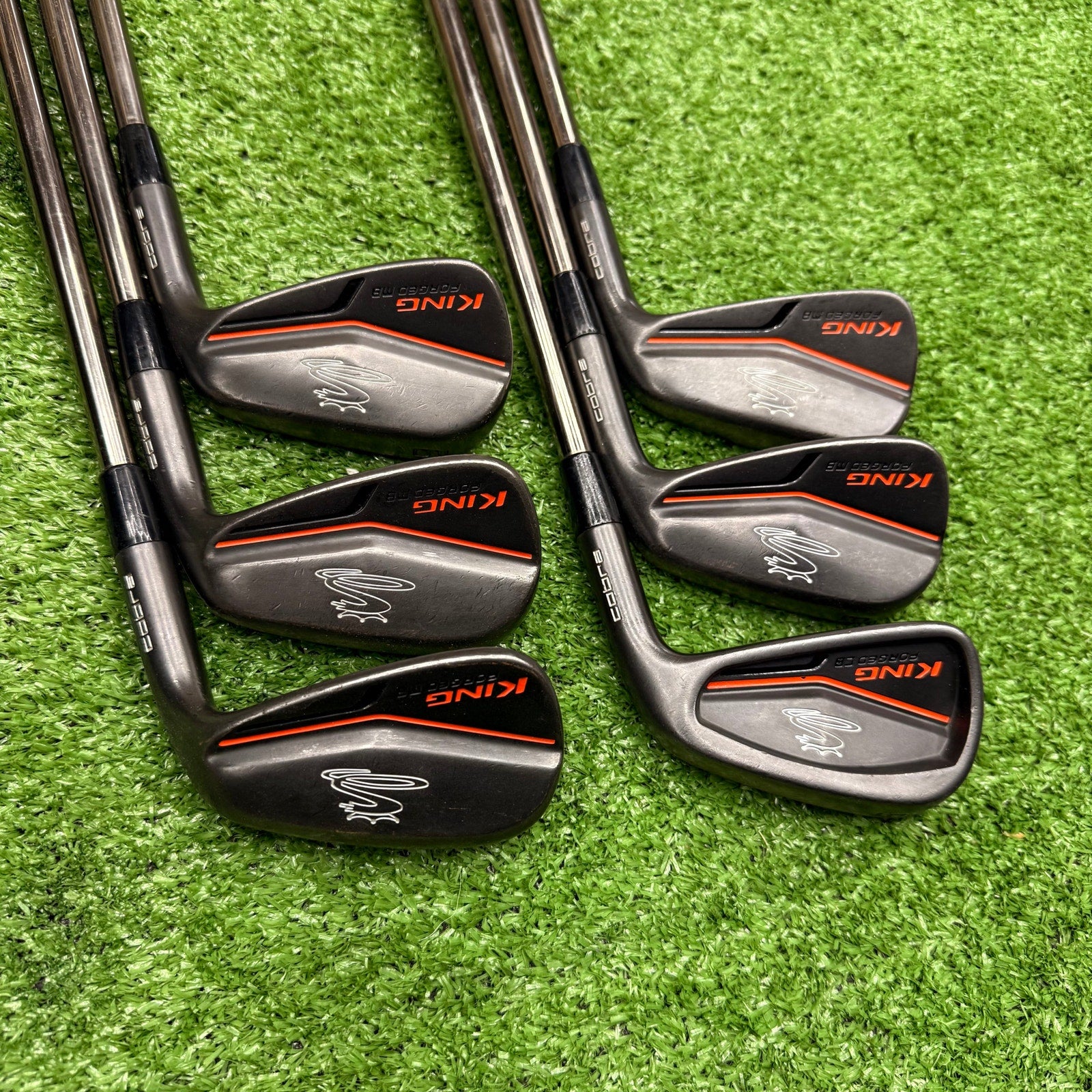 Cobra King Forged MB/CB Combo Iron Set 6-PW+GW Graphite Stiff RH - FAIRWAY FINDS